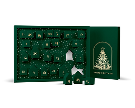 Adventskalender Weihnachtsdorf